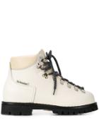Proenza Schouler Lace-up Chunky Hiking Boots - White