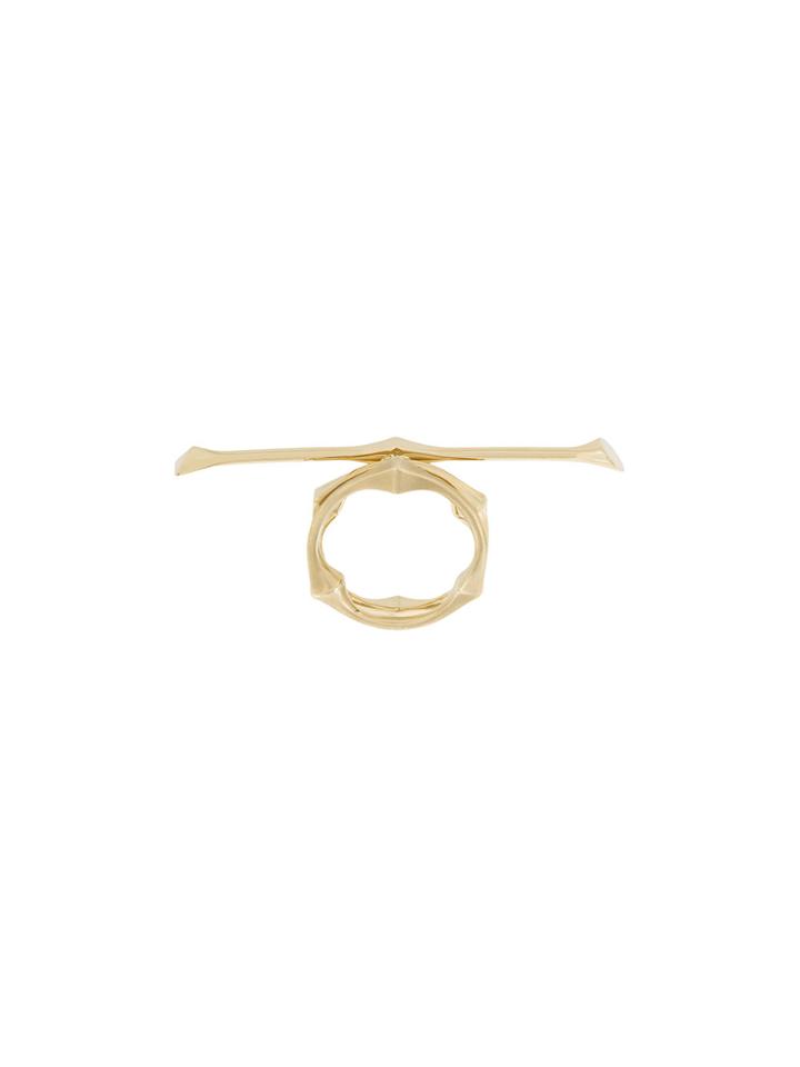 Savoir Joaillerie Trine Maxi Ring - Metallic