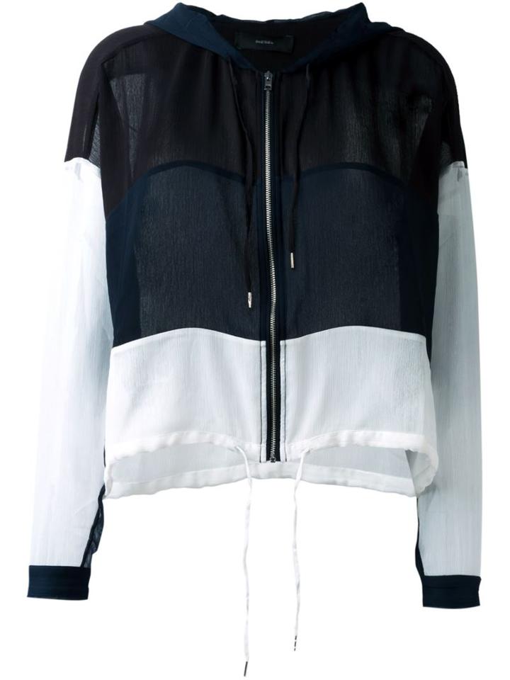 Diesel Panelled Hooded Jacket