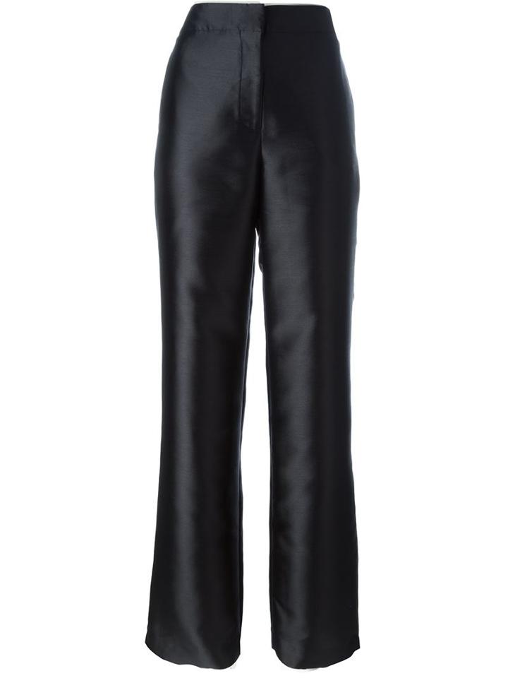 Erika Cavallini 'madhu' Trousers, Women's, Size: 40, Black, Polyester/silk