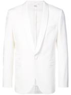 Neil Barrett Shawl Lapel Suit Jacket - White