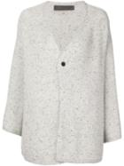 The Elder Statesman Cape Sweater, Women's, Grey, Cashmere