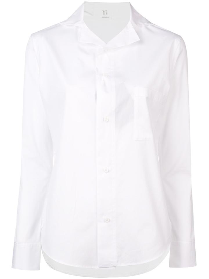 Y's Fitted Blouse - White