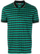 Lanvin Two-tone Polo Shirt - Green