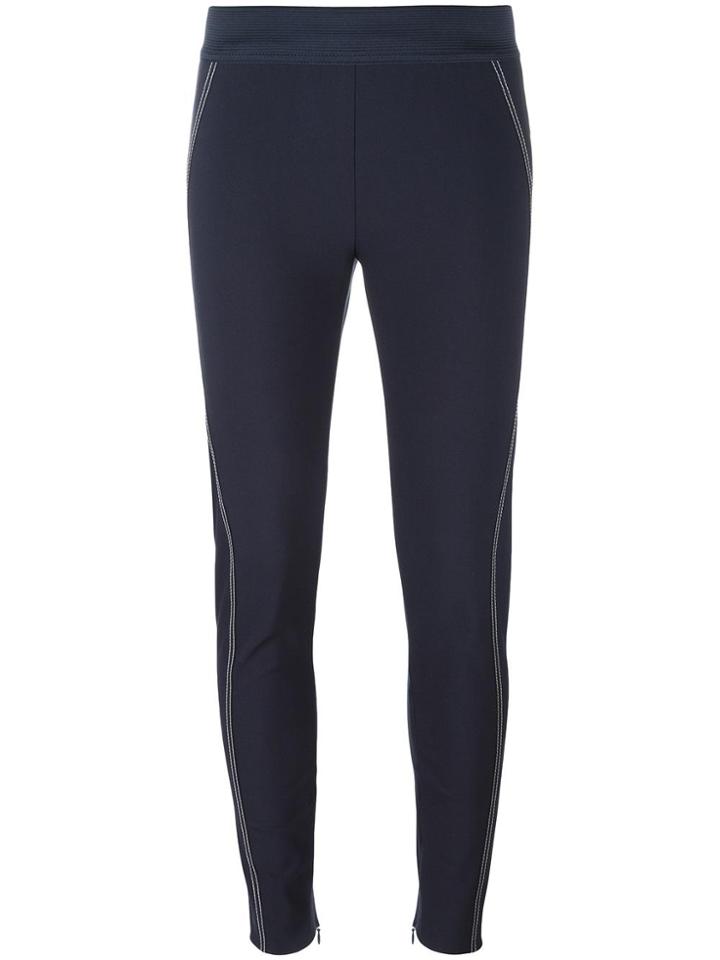 Stella Mccartney Stitching Detail Leggings - Blue