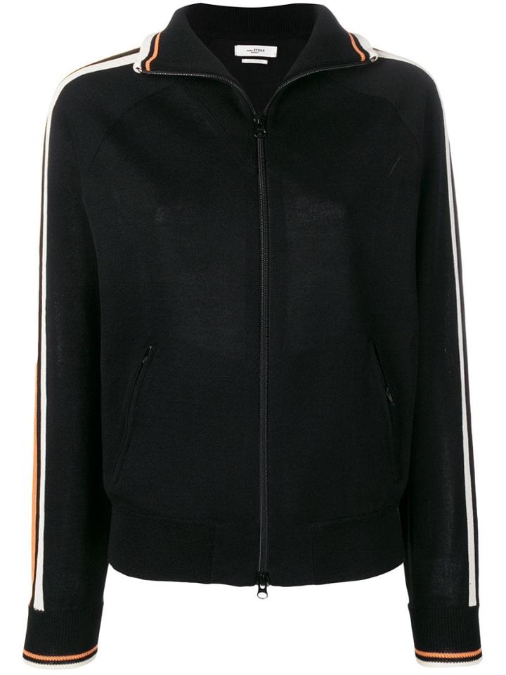 Isabel Marant Étoile High Neck Track Jacket - Black