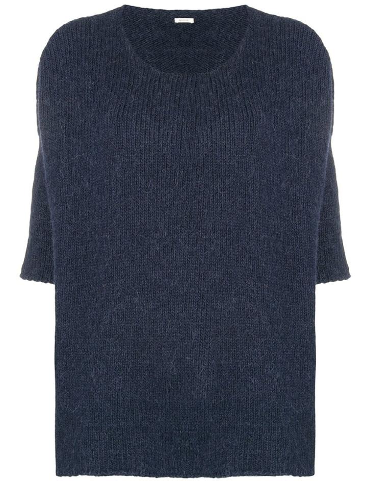 Apuntob Half Sleeve Jumper - Blue