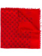 Gucci - Guccighost Modal Shawl - Men - Silk/modal - One Size, Red, Silk/modal