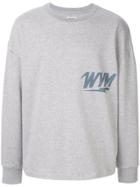 Wooyoungmi Logo Printed Sweatshirt - Grey