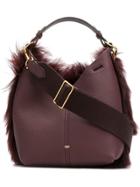 Anya Hindmarch Mini Build A Bag Tote - Pink & Purple