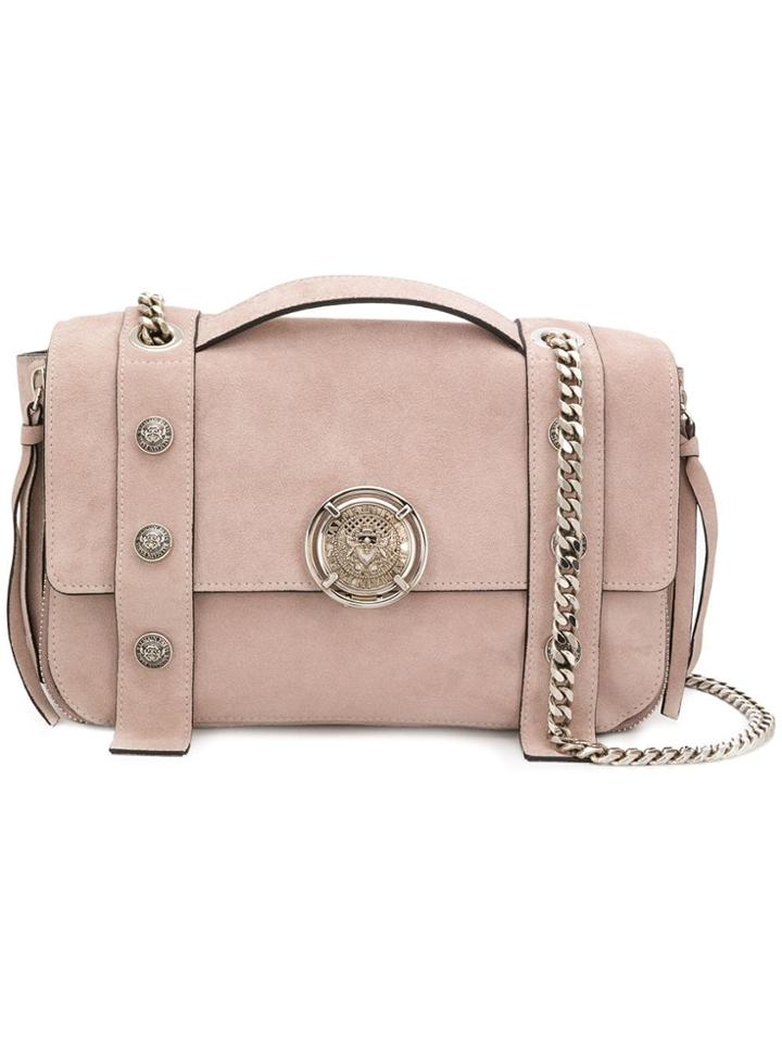 Balmain Bbox Shoulder Bag - Neutrals