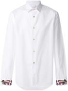 Paul Smith Paisley Cuff Shirt - White