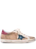 Golden Goose Golden Goose G35ws590r42 Desert/blue Synthetic->synthetic