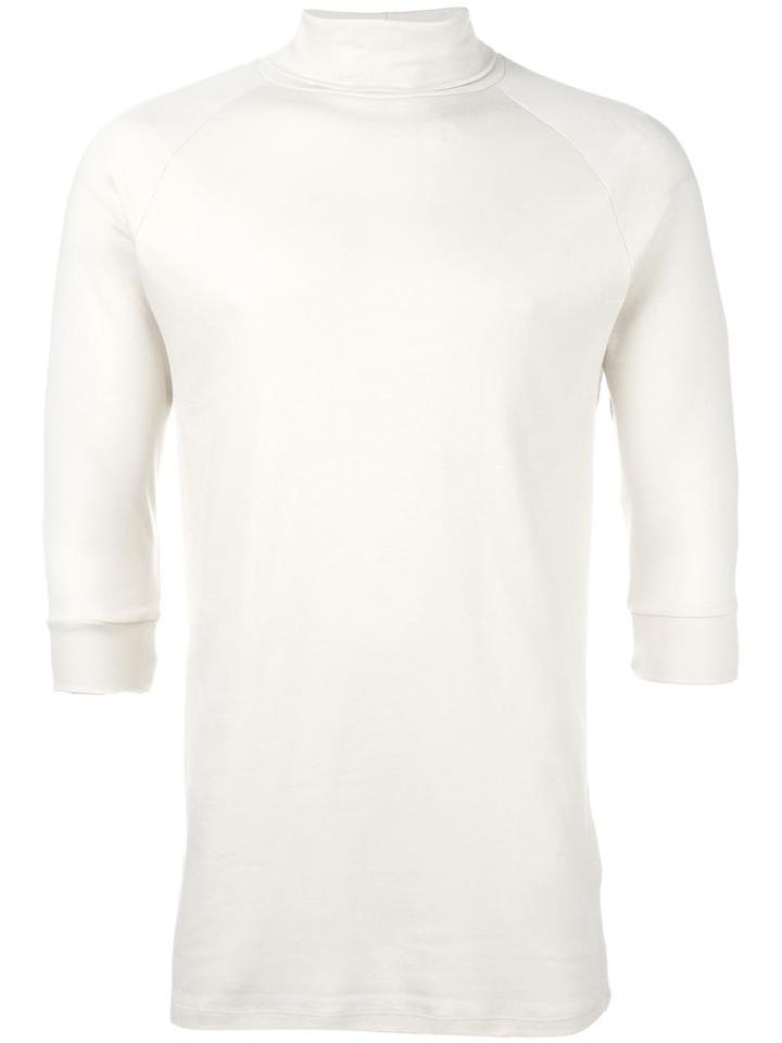 The White Briefs Turtleneck T-shirt, Men's, Size: Large, Organic Cotton