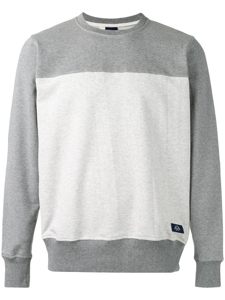 Bleu De Paname - Tonal Slim-fit Sweatshirt - Men - Cotton - L, Grey, Cotton