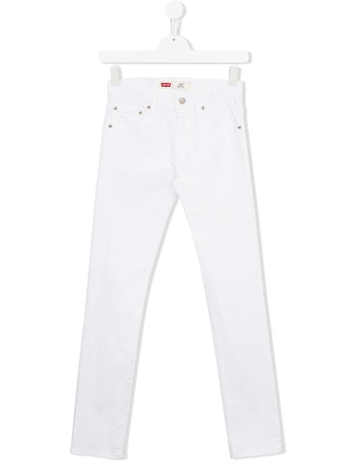 Levi's Kids 510 Skinny Jeans, Boy's, Size: 16 Yrs, White