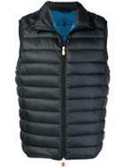 Save The Duck Padded Quilted Waistcoat - Grey