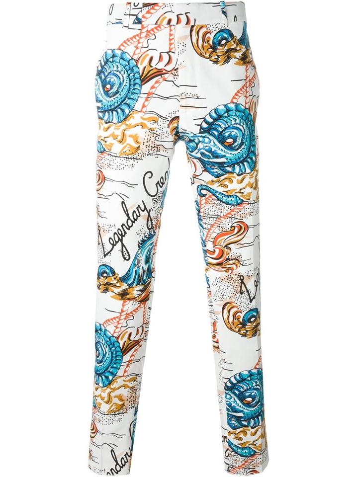 Alexander Mcqueen Legendary Creature Slim Fit Trousers