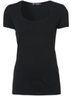 Versace Scoop-neck T-shirt - Black