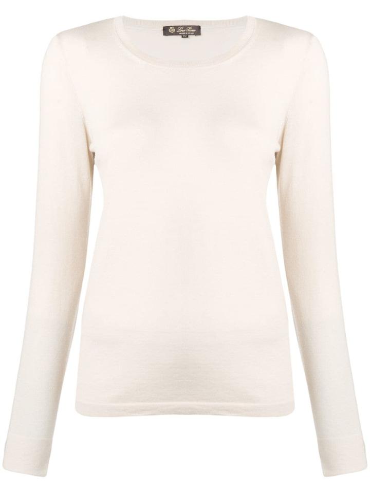 Loro Piana Cashmere Knitted Top - Neutrals