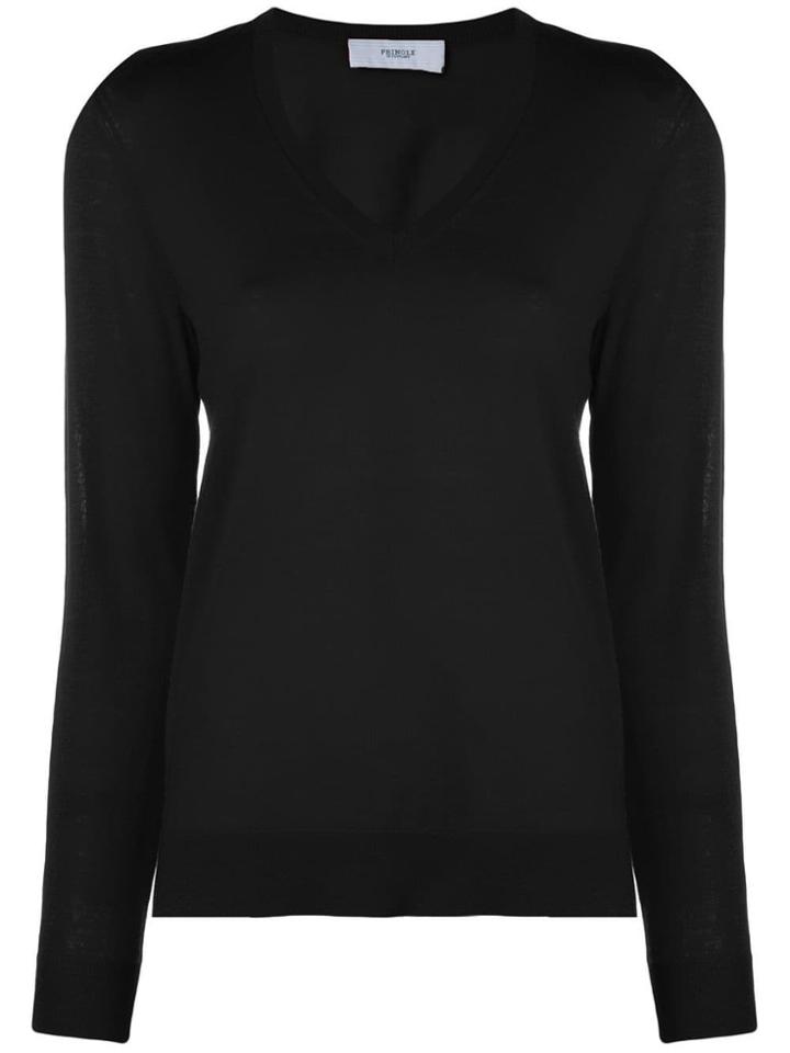 Pringle Of Scotland Classic V-neck Jumper - Black