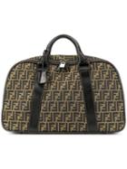 Fendi Pre-owned Zucca Pattern Travel Hand Bag - Brown