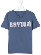 Zadig & Voltaire Kids Teen Rythm Print T-shirt - Blue