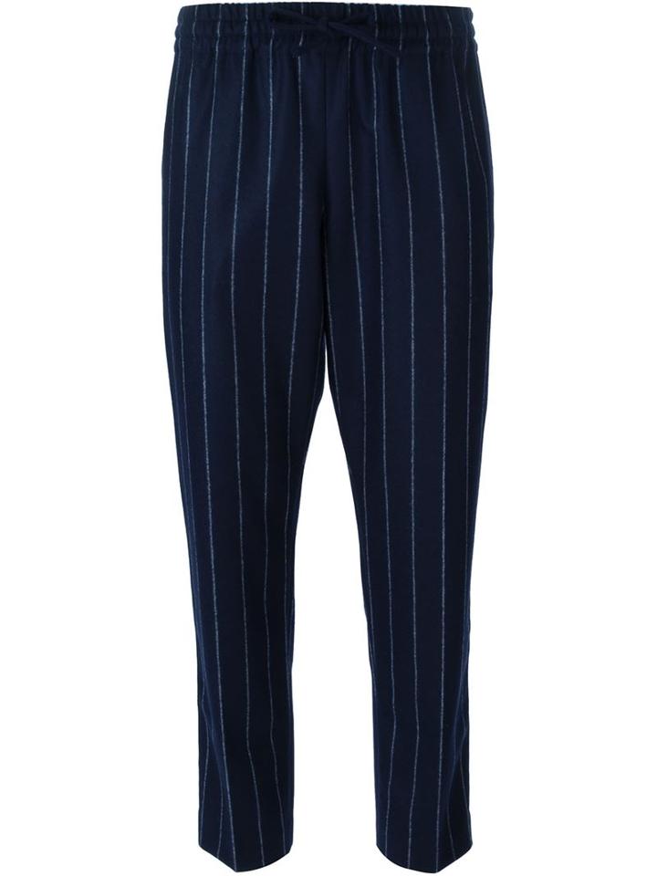 Joseph Cropped Pinstripe Trousers