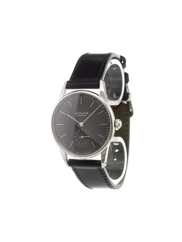 Nomos 'orion Anthrazit' Analog Watch, Adult Unisex, Stainless Steel