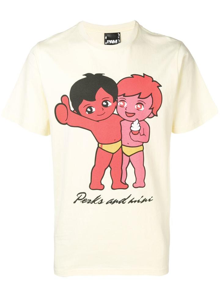 Perks And Mini Printed T-shirt - Yellow