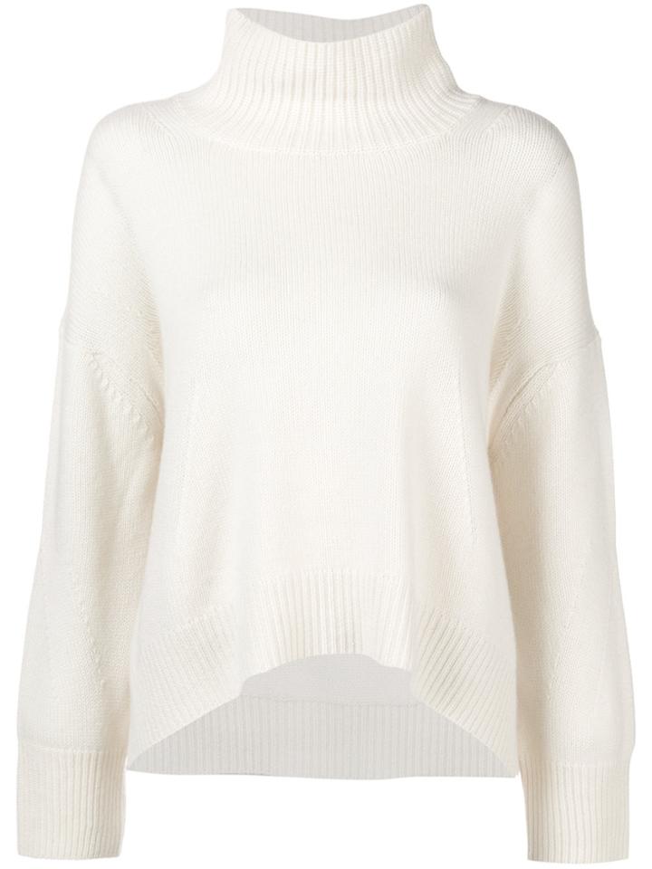 Ermanno Scervino Turtleneck Sweater - White