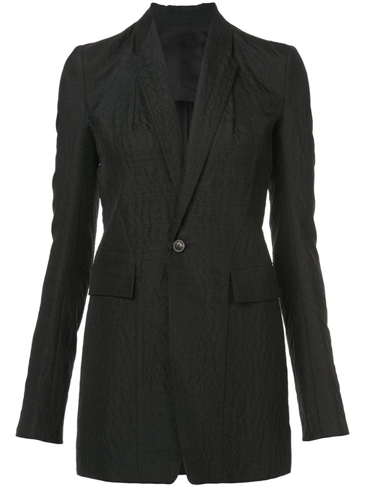 Rick Owens Faun Blazer - Black