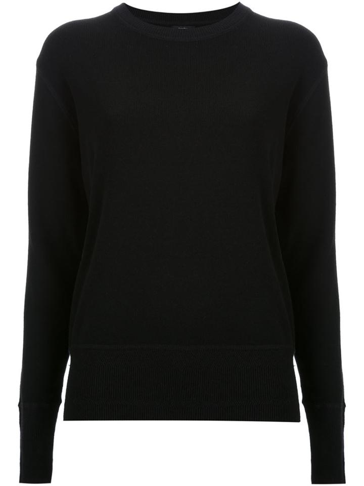 Bassike Elbow Patch Sweater