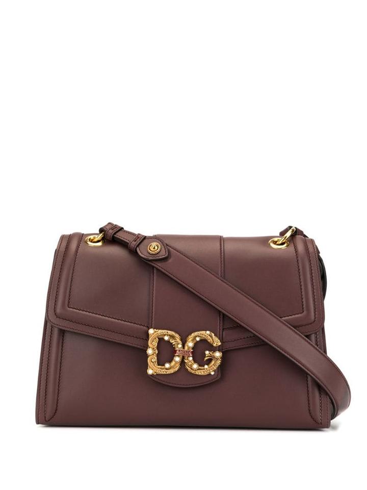 Dolce & Gabbana Dg Amore Shoulder Bag - Red