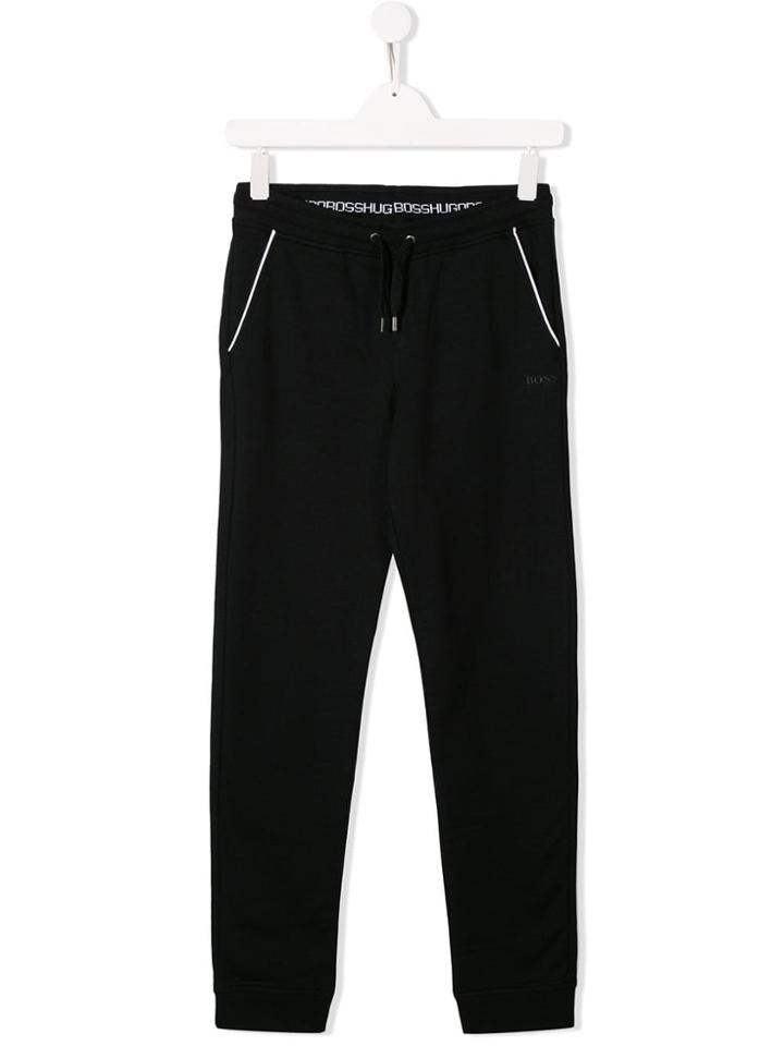 Boss Kids Logo Track Pants - Black