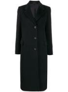 Tagliatore Charlene Single-breasted Coat - Black