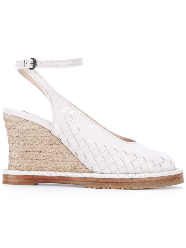 Bottega Veneta Slingback Sandals - Neutrals