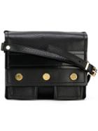 Kenzo 'bike' Shoulder Bag, Women's, Black, Calf Leather