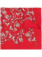 Escada Sport Floral Print Scarf - Red