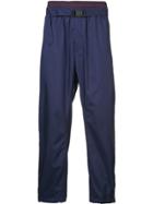 3.1 Phillip Lim Track Pant W Double Waistband - Blue