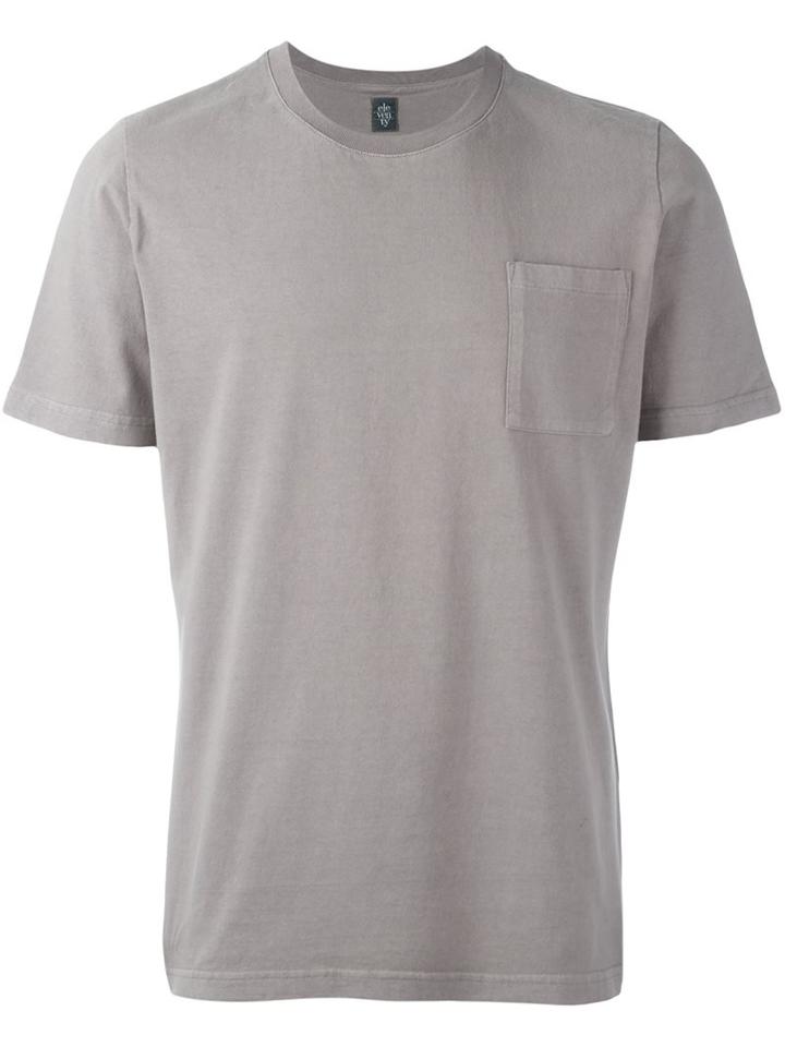 Eleventy Chest Pocket T-shirt, Men's, Size: Xxl, Nude/neutrals, Cotton