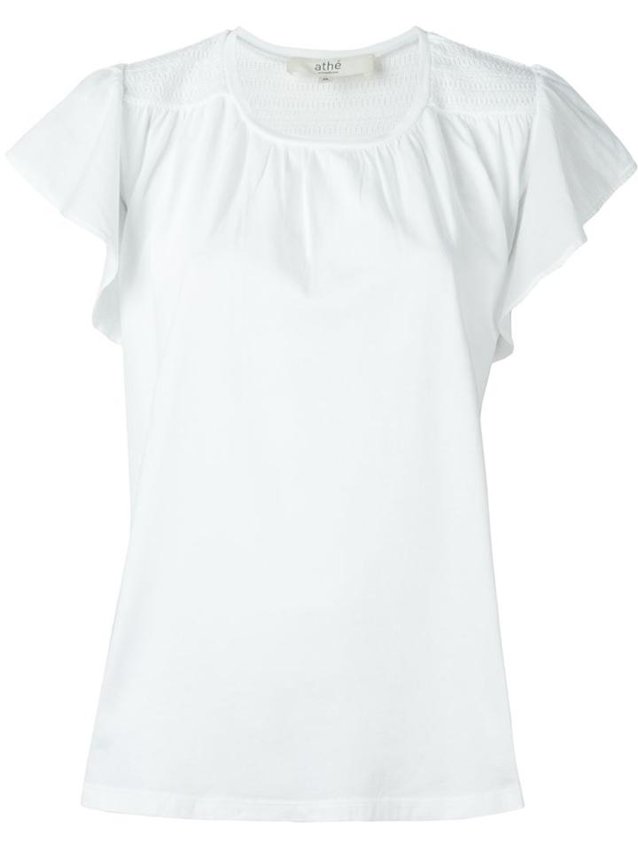 Vanessa Bruno Athé Flutter Sleeve Top