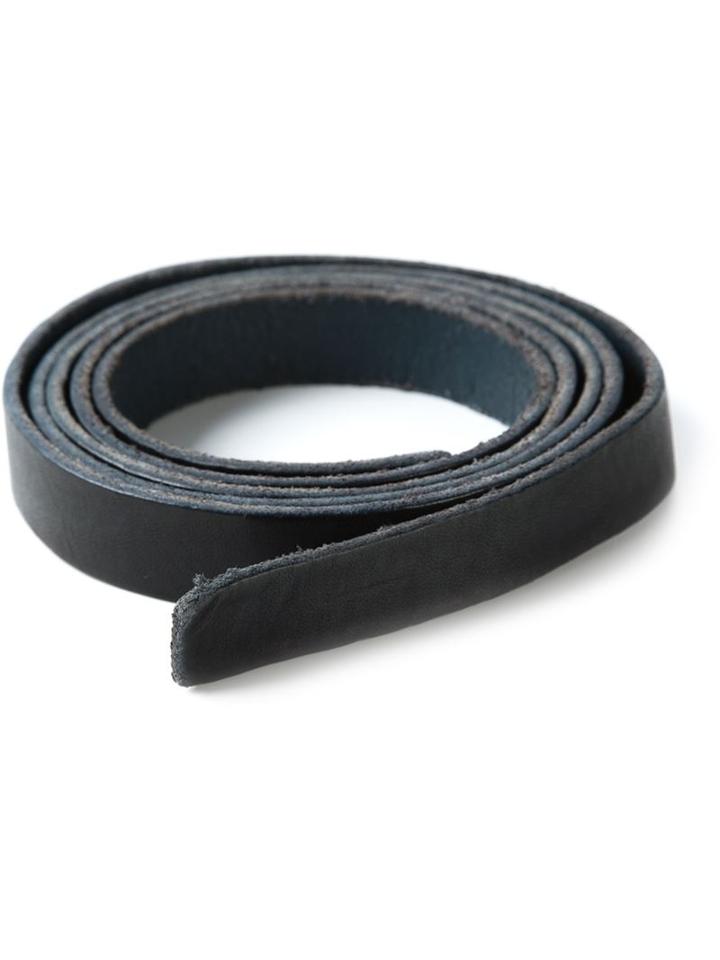 Forte Forte Distressed Tie Fastening Belt
