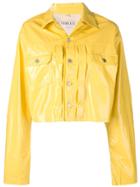 Fiorucci Fitted Denim Jacket - Yellow
