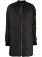 Barbara Bui Quilted Bomber Jacket - Black