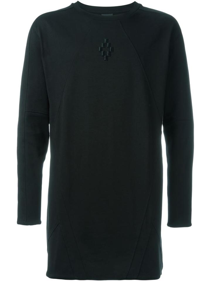 Marcelo Burlon County Of Milan Cruz Sweatshirt, Men's, Size: L, Black, Cotton