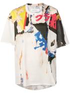 Marques'almeida Abstract-print Loose T-shirt - White