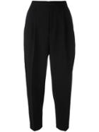 Enföld High Waisted Trousers, Women's, Size: 36, Black, Spandex/elastane/wool