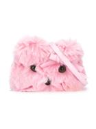Simonetta Fluffy Face Shoulder Bag, Girl's, Pink/purple