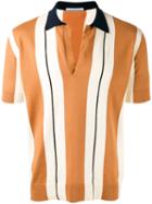 Andrea Pompilio Open Polo Shirt, Men's, Size: 52, Brown, Cotton